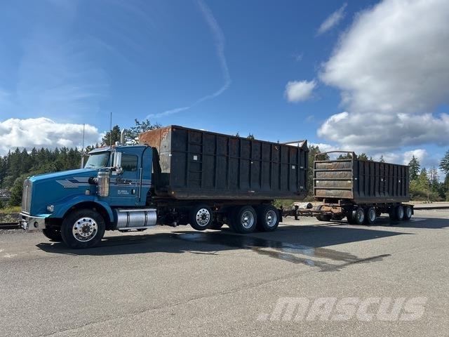 Kenworth T800 훅 리프트 트럭