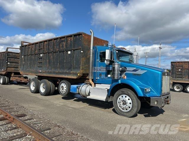 Kenworth T800 훅 리프트 트럭