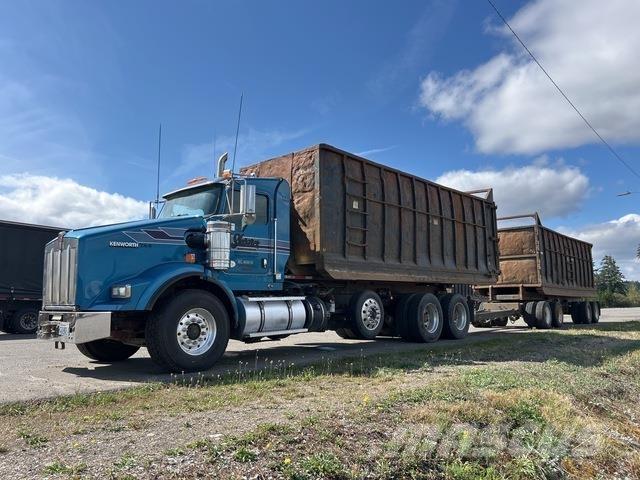Kenworth T800 훅 리프트 트럭