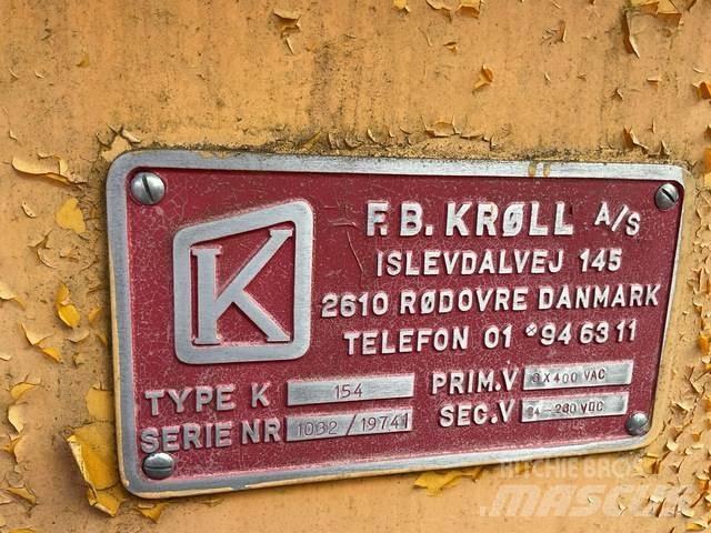 Kroll K154 타워 크레인
