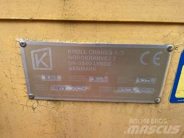 Kroll K180 타워 크레인