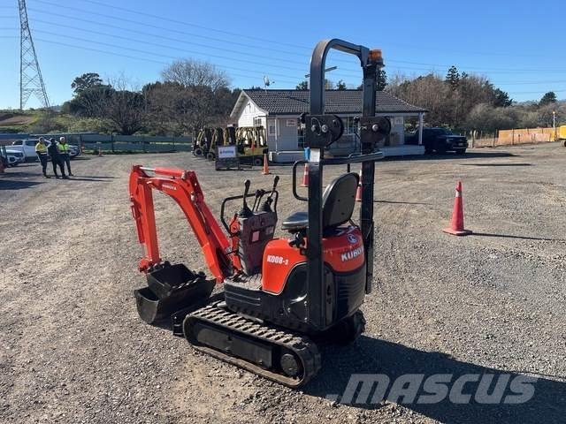 Kubota K008-3 소형 굴삭기 7톤 미만