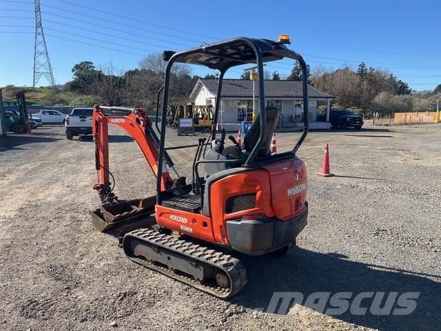 Kubota KX018-4 소형 굴삭기 7톤 미만