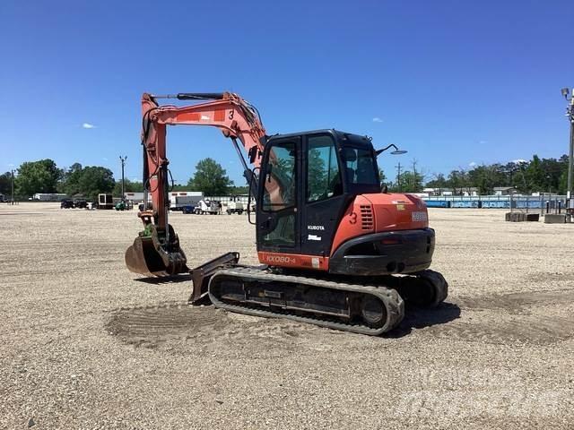 Kubota KX080 대형 굴삭기 29톤 이상