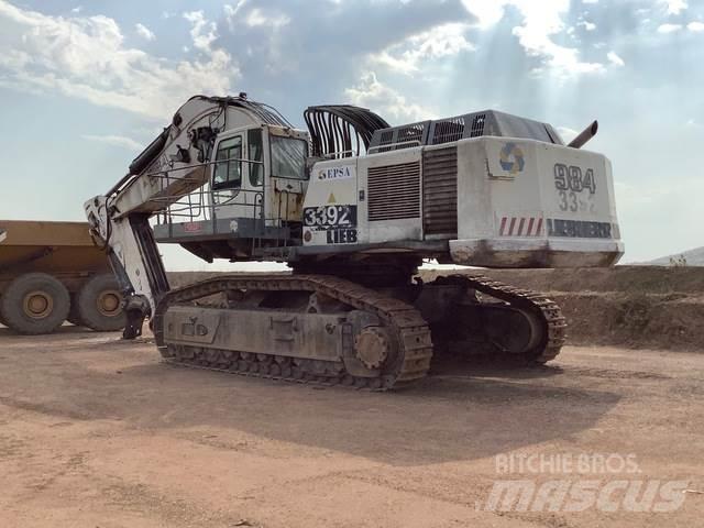Liebherr 984C 대형 굴삭기 29톤 이상