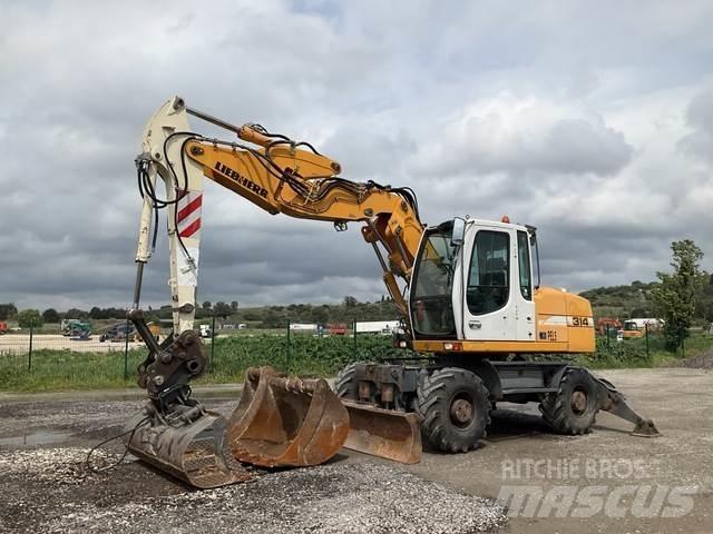 Liebherr A314  휠 굴삭기