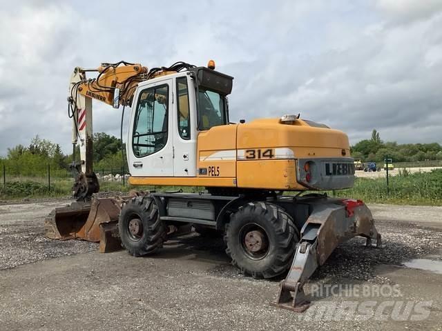 Liebherr A314  휠 굴삭기