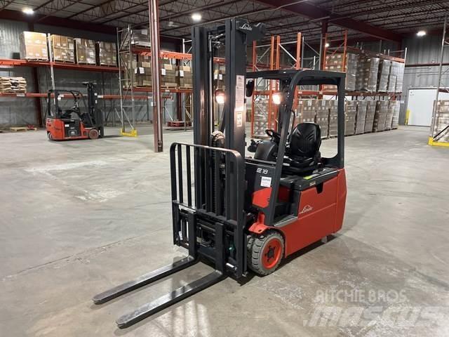 Linde E18 전동 지게차
