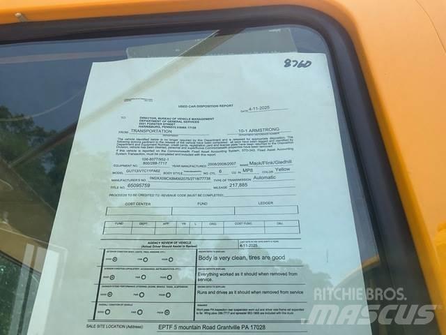Mack 700 제설 블레이드 및 제설기