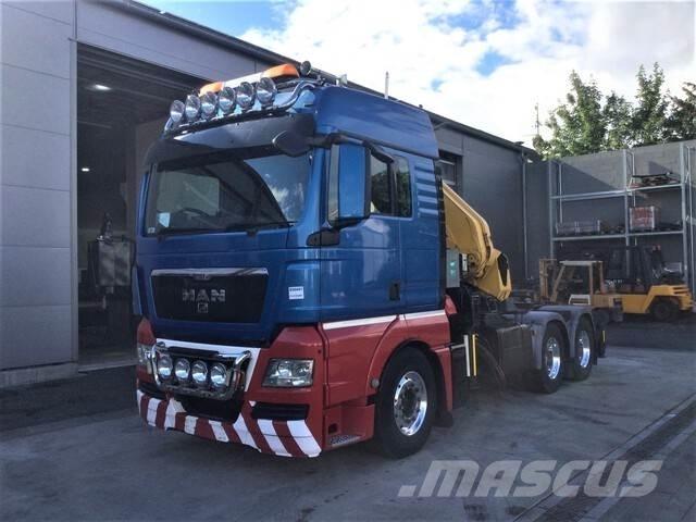 MAN TGX26.480 크레인 트럭