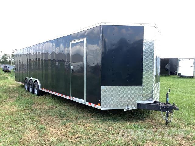  Peach Cargo 박스 바디 트레일러