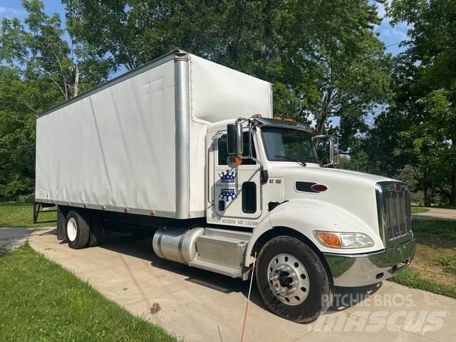 Peterbilt 337 탑차 트럭