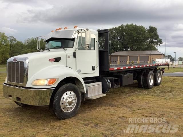 Peterbilt 348 스킵 로더 트럭
