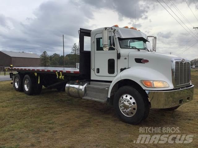 Peterbilt 348 스킵 로더 트럭