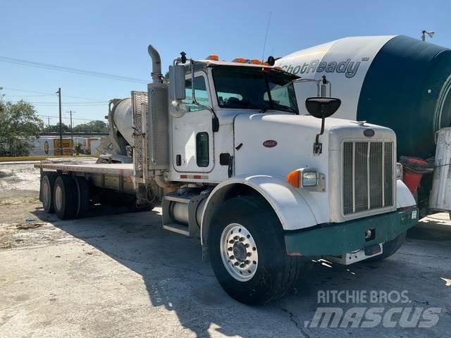 Peterbilt 357 플랫베드/드롭사이드 트럭