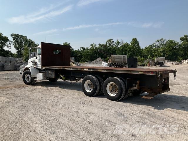 Peterbilt 357 플랫베드/드롭사이드 트럭