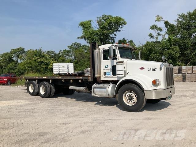 Peterbilt 357 플랫베드/드롭사이드 트럭
