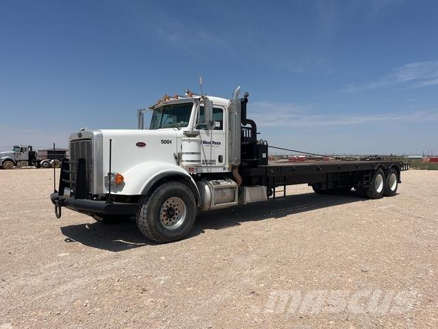 Peterbilt 367 플랫베드/드롭사이드 트럭