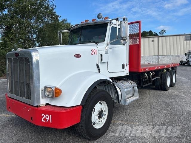 Peterbilt 367 플랫베드/드롭사이드 트럭