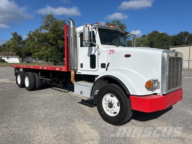Peterbilt 367 플랫베드/드롭사이드 트럭