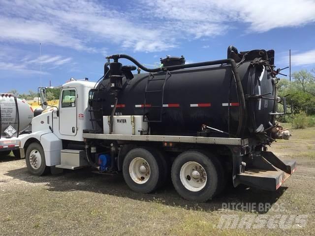 Peterbilt 385 콤비/진공 트럭