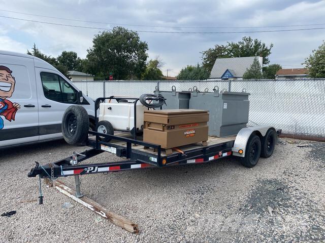 PJ 1C212 플랫베드/드롭사이드 트레일러