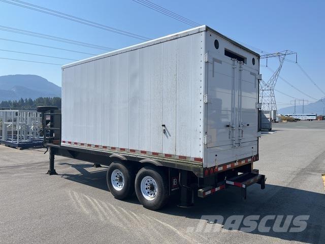  Raja 박스 바디 트레일러