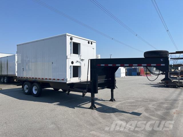  Raja 박스 바디 트레일러