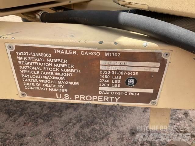  Raytheon M1102 기타 트레일러