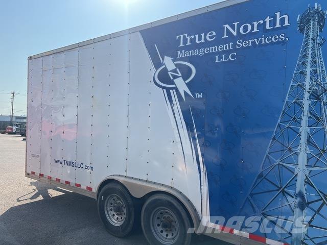  Riechers 박스 바디 트레일러