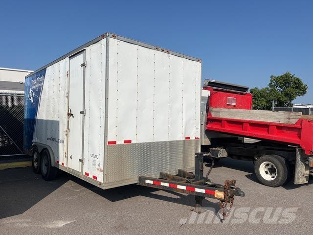  Riechers 박스 바디 트레일러