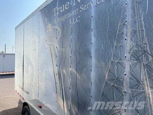  Riechers 박스 바디 트레일러