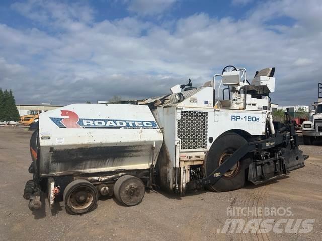 Roadtec RP190E 아스팔트 포장장비