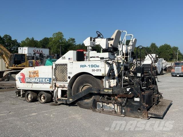 Roadtec RP190E 아스팔트 포장장비