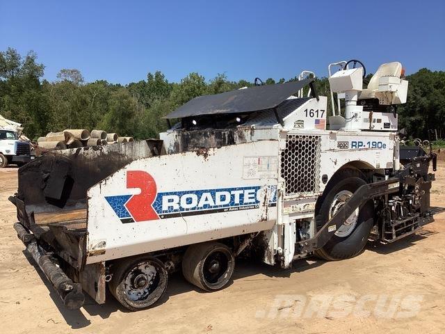 Roadtec RP190E 아스팔트 포장장비