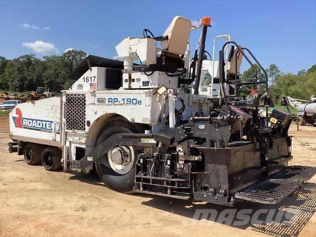 Roadtec RP190E 아스팔트 포장장비