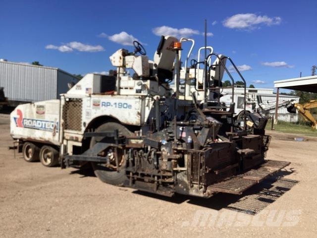Roadtec RP190E 아스팔트 포장장비