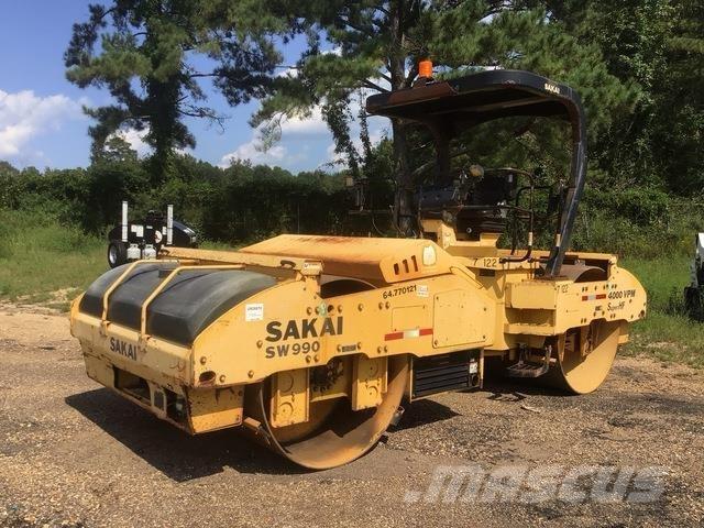 Sakai SW990 트윈 드럼 롤러