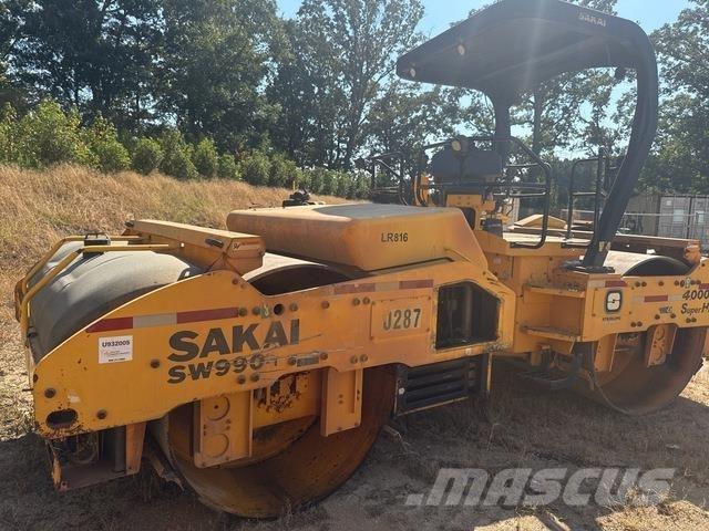 Sakai SW990-1 트윈 드럼 롤러