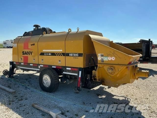 Sany HBT80C 콘크리트 펌프카