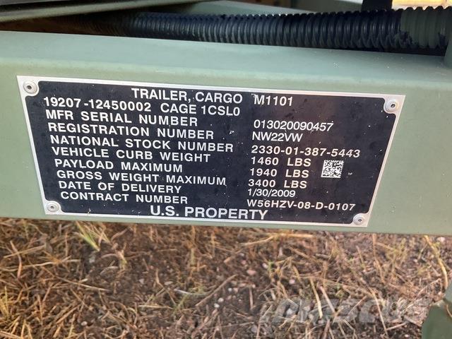 Schutt M1101 기타 트레일러