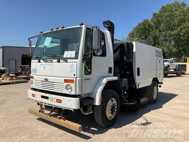 Schwarze A7000 청소 트럭