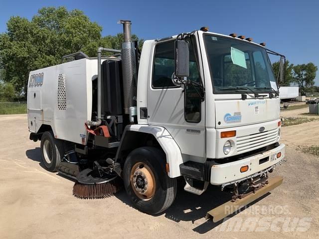 Schwarze A7000 청소 트럭