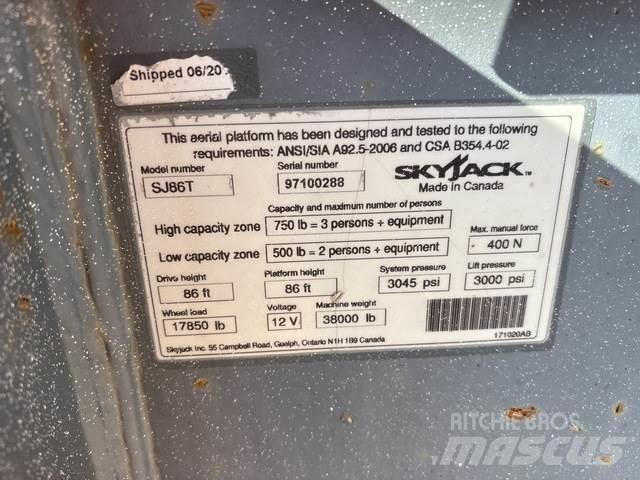 SkyJack SJ86T 건설 장비 - 기타