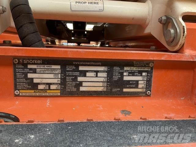 Snorkel S3219E 가위형 리프트