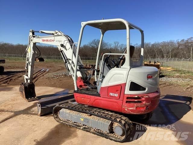 Takeuchi TB240 대형 굴삭기 29톤 이상