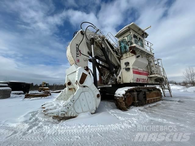 Terex RH120E 프론트 셔블 굴삭기