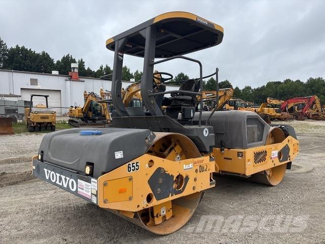 Volvo DD120C 트윈 드럼 롤러
