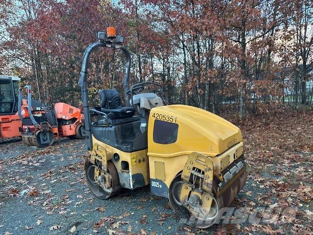 Volvo DD25 트윈 드럼 롤러