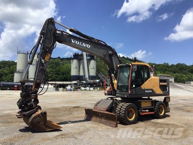 Volvo EW180E  휠 굴삭기